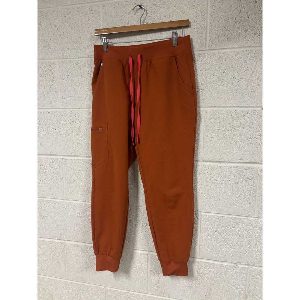 FIGS Technical Collection Orange Scrub Pants Size S - Picture 3 of 5